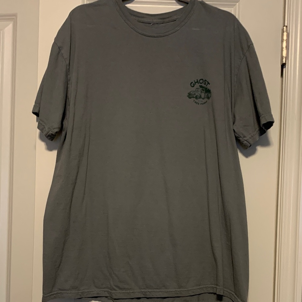 Ghost Charcoal Tee with Green Logo, Sz XL
GUC